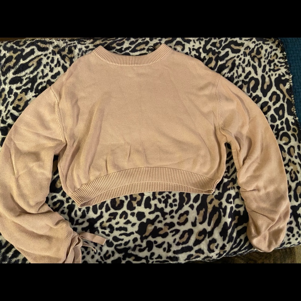 Cropped sweater